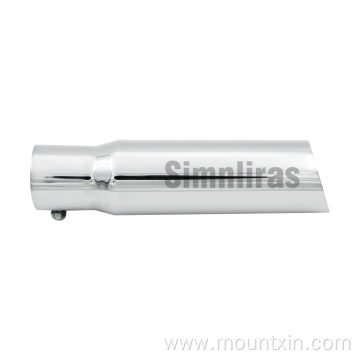 Highflow Thickened Racing Exhaust Muffler Tail Pipe